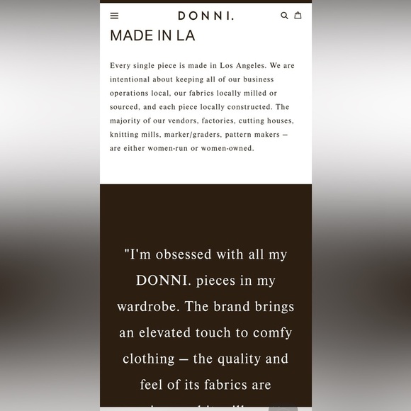 NWT DONNI. Ribbed Cream Cardigan Size: OS - Picture 11 of 11